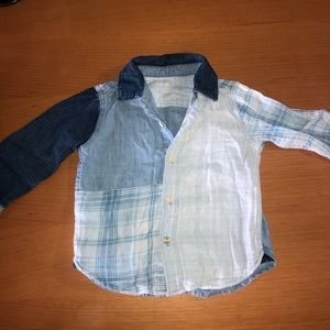 Boys GAP Patch Button Down Shirt